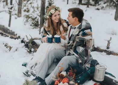 Зимняя свадьба: идеи для вашей личной сказки