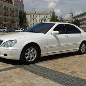 Mercedes S500 Long - авто на свадьбу в Киеве - портфолио 2