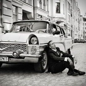 205 Ретро автомобиль Chayka GAZ-13 белая - авто на свадьбу в Киеве - портфолио 3