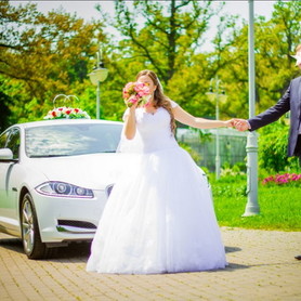 124 Jaguar XF белый 2014 аренда - авто на свадьбу в Киеве - портфолио 5