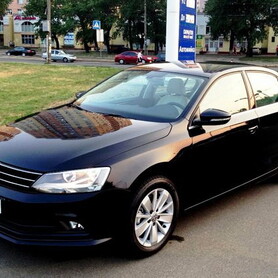 158 Volkswagen Jetta черный - авто на свадьбу в Киеве - портфолио 2