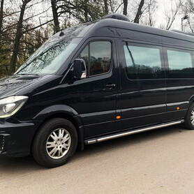 278 Микроавтобус Mercedes Sprinter черный VIP - авто на свадьбу в Киеве - портфолио 2