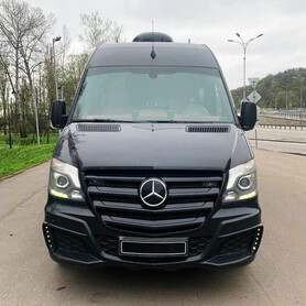 278 Микроавтобус Mercedes Sprinter черный VIP - авто на свадьбу в Киеве - портфолио 4