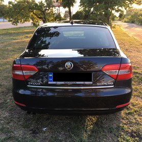 Skoda superb black new 2015 - авто на свадьбу в Днепре - портфолио 5