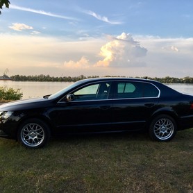 Skoda superb black new 2015 - авто на свадьбу в Днепре - портфолио 4
