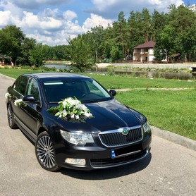 Skoda superb Laurin@Klement vip full - авто на свадьбу в Днепре - портфолио 6