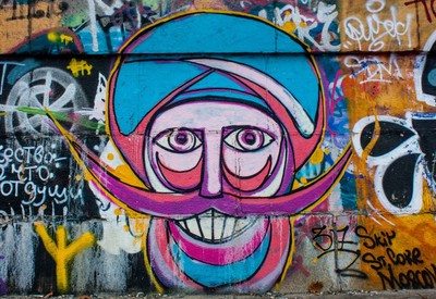 Стена граффити - место для фотосессии в Киеве - портфолио 3