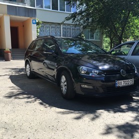 Volksvage golf 7 - авто на свадьбу в Хмельницком - портфолио 1