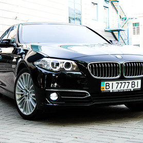 BMW 520d Luxury Line - авто на свадьбу в Полтаве - портфолио 2