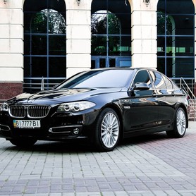 BMW 520d Luxury Line - авто на свадьбу в Полтаве - портфолио 1