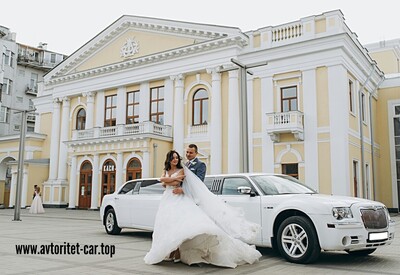 Авто на свадьбу Аренда авто прокат лимузина VIP авто Avtoritet Car - фото 3