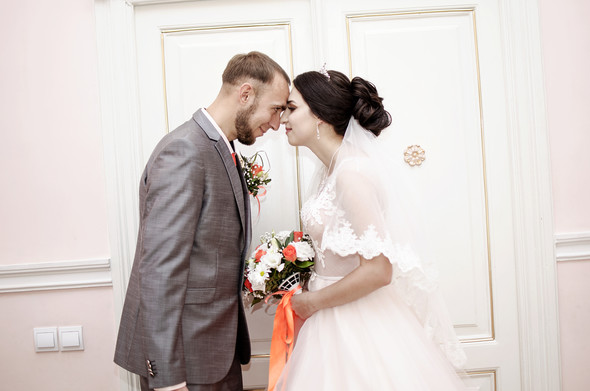 Оранжевая свадьба - фото №13