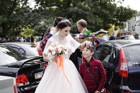 Оранжевая свадьба - фото №6