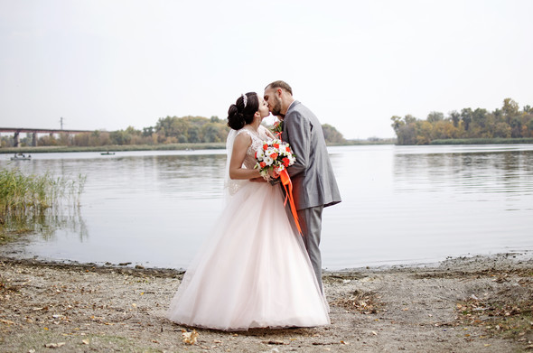 Оранжевая свадьба - фото №64