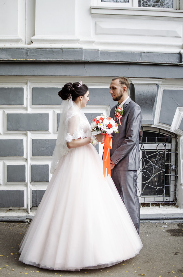 Оранжевая свадьба - фото №8