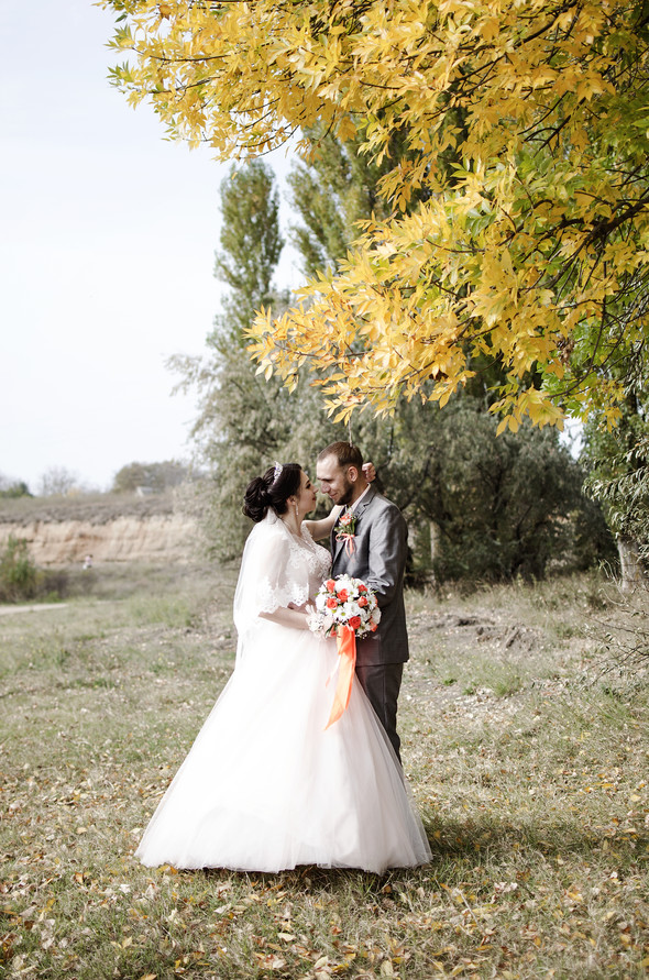Оранжевая свадьба - фото №43