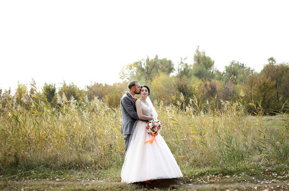 Оранжевая свадьба - фото №46