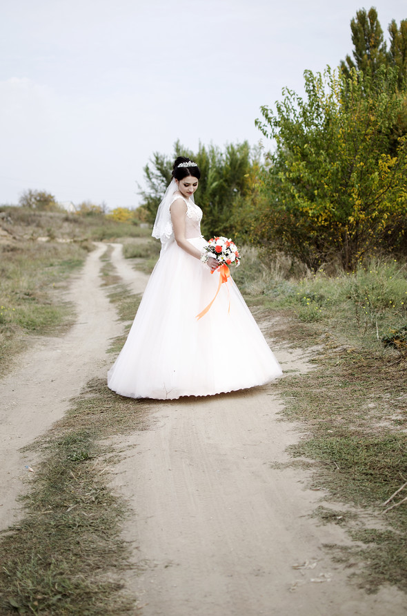 Оранжевая свадьба - фото №59