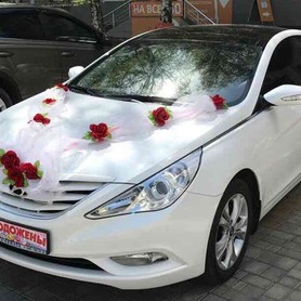 Hyundai Sonata - авто на свадьбу в Донецке - портфолио 1
