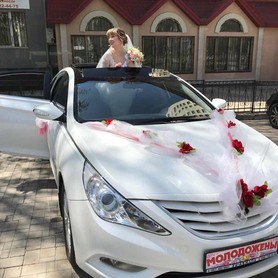Hyundai Sonata - авто на свадьбу в Донецке - портфолио 4