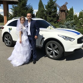 Infiniti FX 35 - авто на свадьбу в Одессе - портфолио 2
