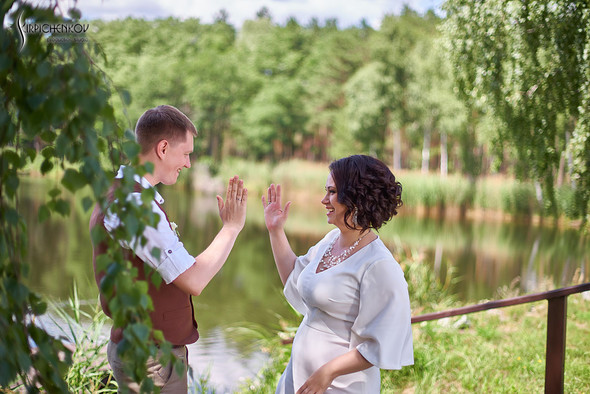Свадебные фото в Сухолучье, Киевское море и сьемка в поле  - фото №45