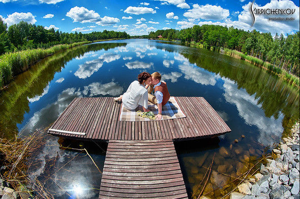 Свадебные фото в Сухолучье, Киевское море и сьемка в поле  - фото №46