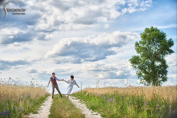 Свадебные фото в Сухолучье, Киевское море и сьемка в поле  - фото №18