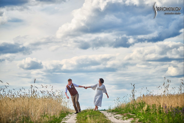 Свадебные фото в Сухолучье, Киевское море и сьемка в поле  - фото №19