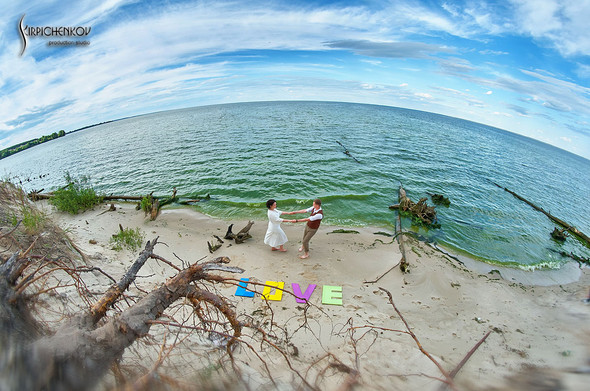Свадебные фото в Сухолучье, Киевское море и сьемка в поле  - фото №13