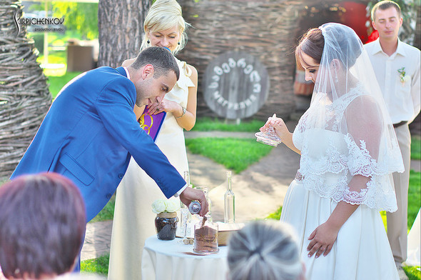 Свадебные фото на Мануфактуре и выездная церемония в ресторане Kidev - фото №78