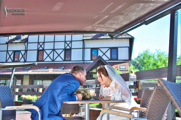 Свадебные фото на Мануфактуре и выездная церемония в ресторане Kidev - фото №60