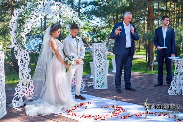  Свадебные фото на территории Соби Клаб, выездная церемония - фото №79