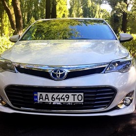 147 Toyota Avalon белая - авто на свадьбу в Киеве - портфолио 3