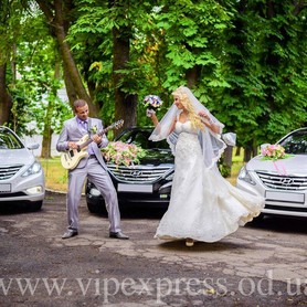 Hyundai Sonata YF - авто на свадьбу в Одессе - портфолио 3