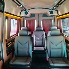 276 Микроавтобус Mercedes Sprinter черный VIP - авто на свадьбу в Киеве - портфолио 2