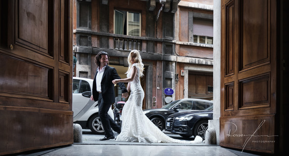 Свадьба Джека и Вероники в Риме - фото №13