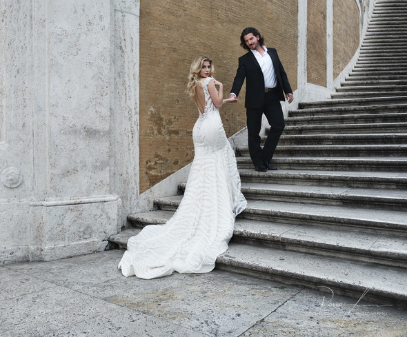 Свадьба Джека и Вероники в Риме - фото №10