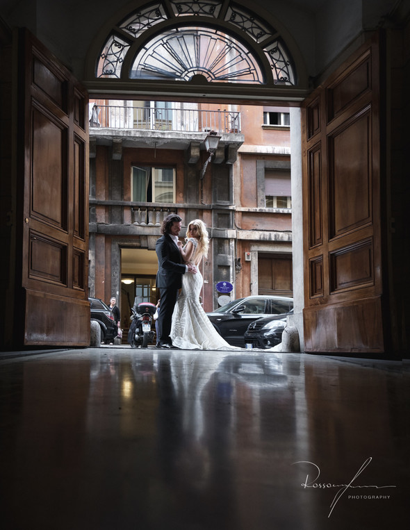 Свадьба Джека и Вероники в Риме - фото №12