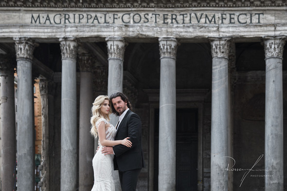 Свадьба Джека и Вероники в Риме - фото №23
