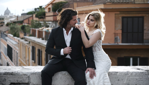 Свадьба Джека и Вероники в Риме - фото №16