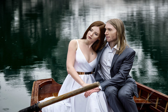 Свадьба Александры и Норика на озере Браес - фото №22