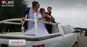 Лімузин Toyota Sequoia з літнім майданчиком - авто на свадьбу в Ровно - портфолио 4