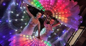 Световое шоу от шоу-балета "ARABESQUE" - ведущий в Одессе - портфолио 2