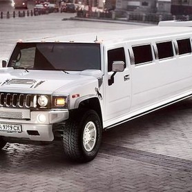 023 Лимузин Hummer H2 белый - авто на свадьбу в Киеве - портфолио 1