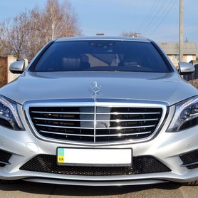 083 Vip-авто Mercedes W222 S500L серебристый - авто на свадьбу в Киеве - портфолио 4