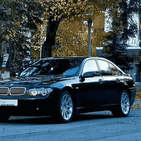 118 BMW 745L черный - авто на свадьбу в Киеве - портфолио 2