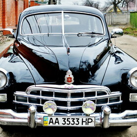 204 Ретро автомобиль ZIM GAZ-12 бело-розовый - авто на свадьбу в Киеве - портфолио 2