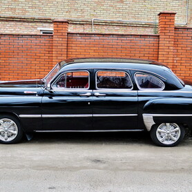 204 Ретро автомобиль ZIM GAZ-12 черный - авто на свадьбу в Киеве - портфолио 3