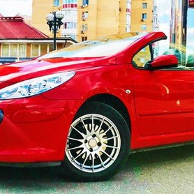 320 Кабриолет Peugout 307cc red - авто на свадьбу в Киеве - портфолио 1